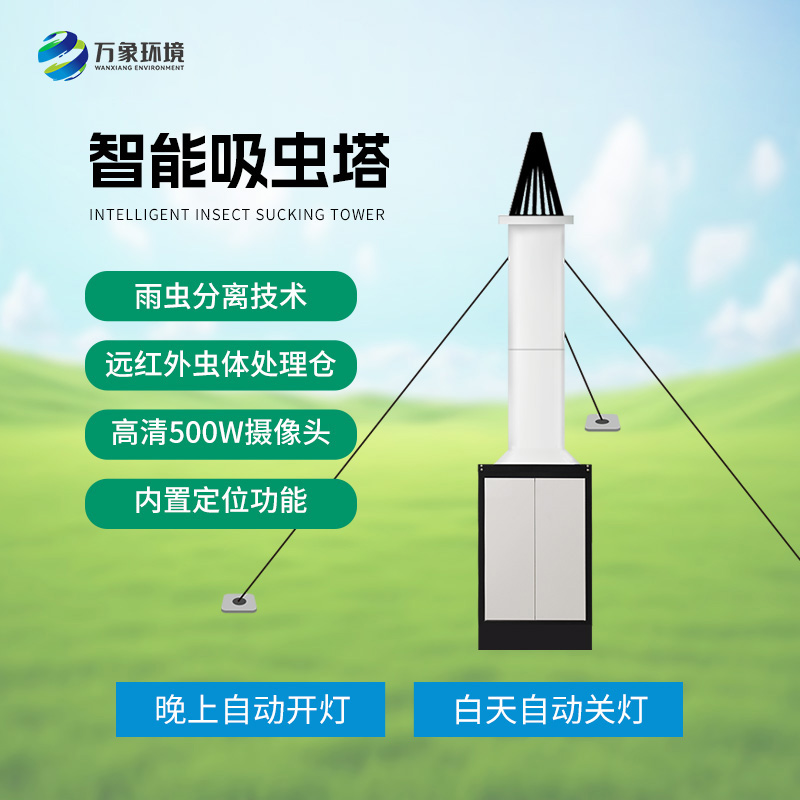 自動識別吸蟲塔——遷飛性害蟲種群的天敵